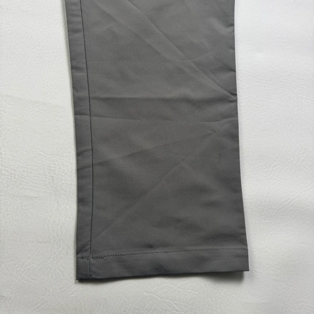 Banana Republic Mens Gray Flat Front Performance Pants 40x30 New 1557516